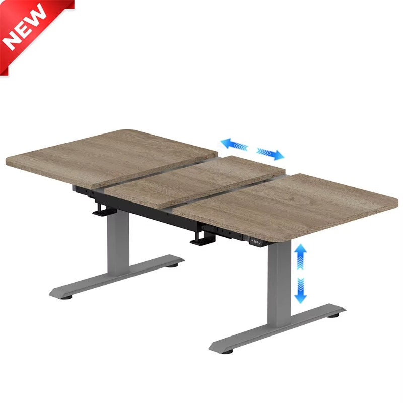 Office Furniture And Desks - Höhen- und Breite verstellbarer Schreibtischrahmen mit