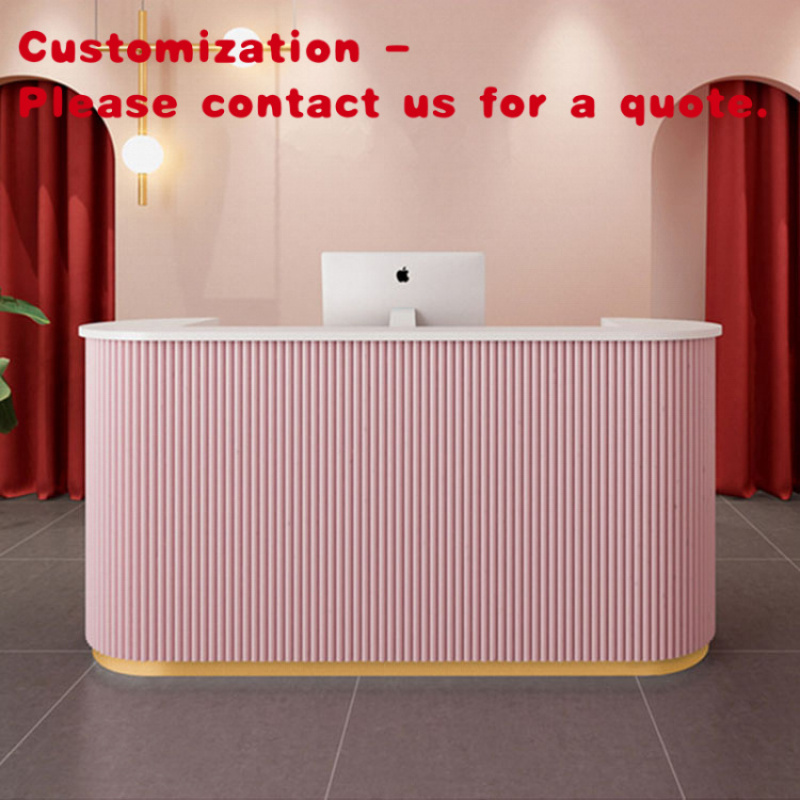 Office Furniture Custom - benutzerdefinierte.Anpassbare moderne Luxus-Rezeption aus MDF, Holz,