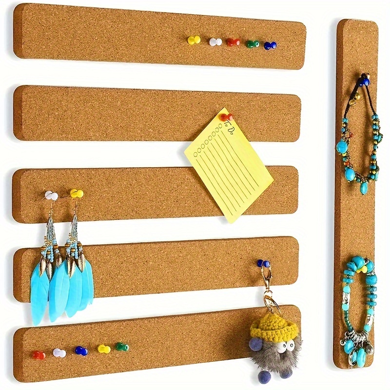 Bulletin Board Cork - Lange Korktafelstreifen, Korkfilz, Pinnwandstreifen, selbstklebende Korkstreifen,