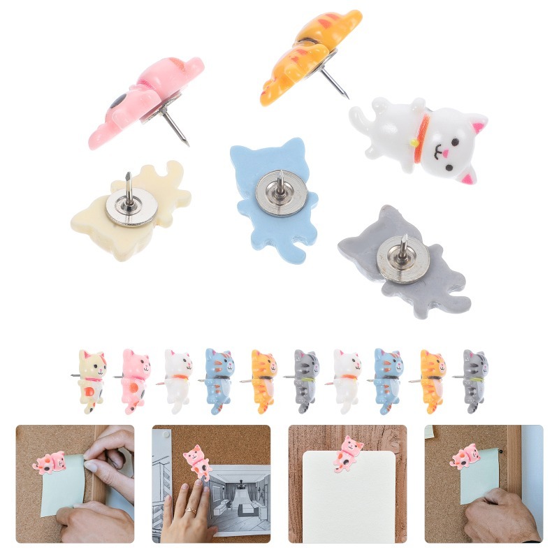 20 Stück Niedliche Katzen-Reiß – Bulletin Board Cork Bewertung und Preis