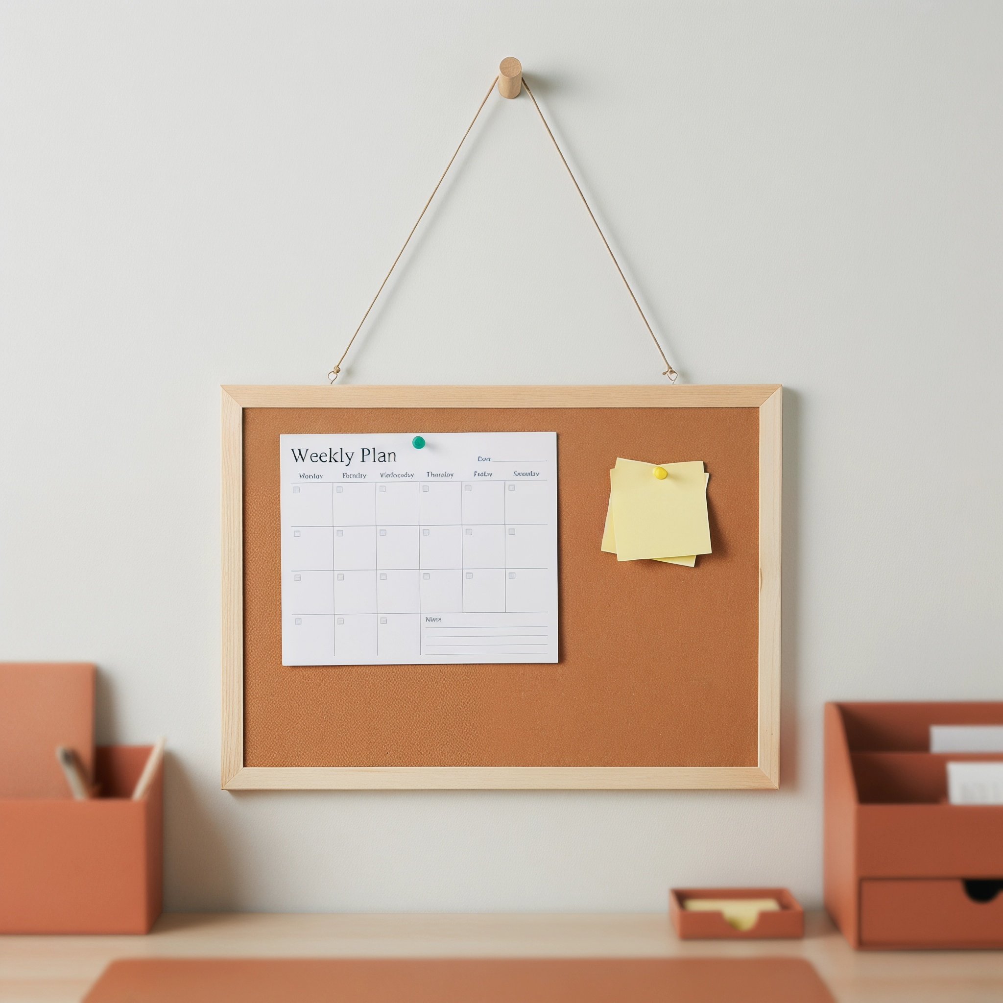 1 Set Kleine Holz-Korktafel, P – Bulletin Board Cork Bewertung und Preis