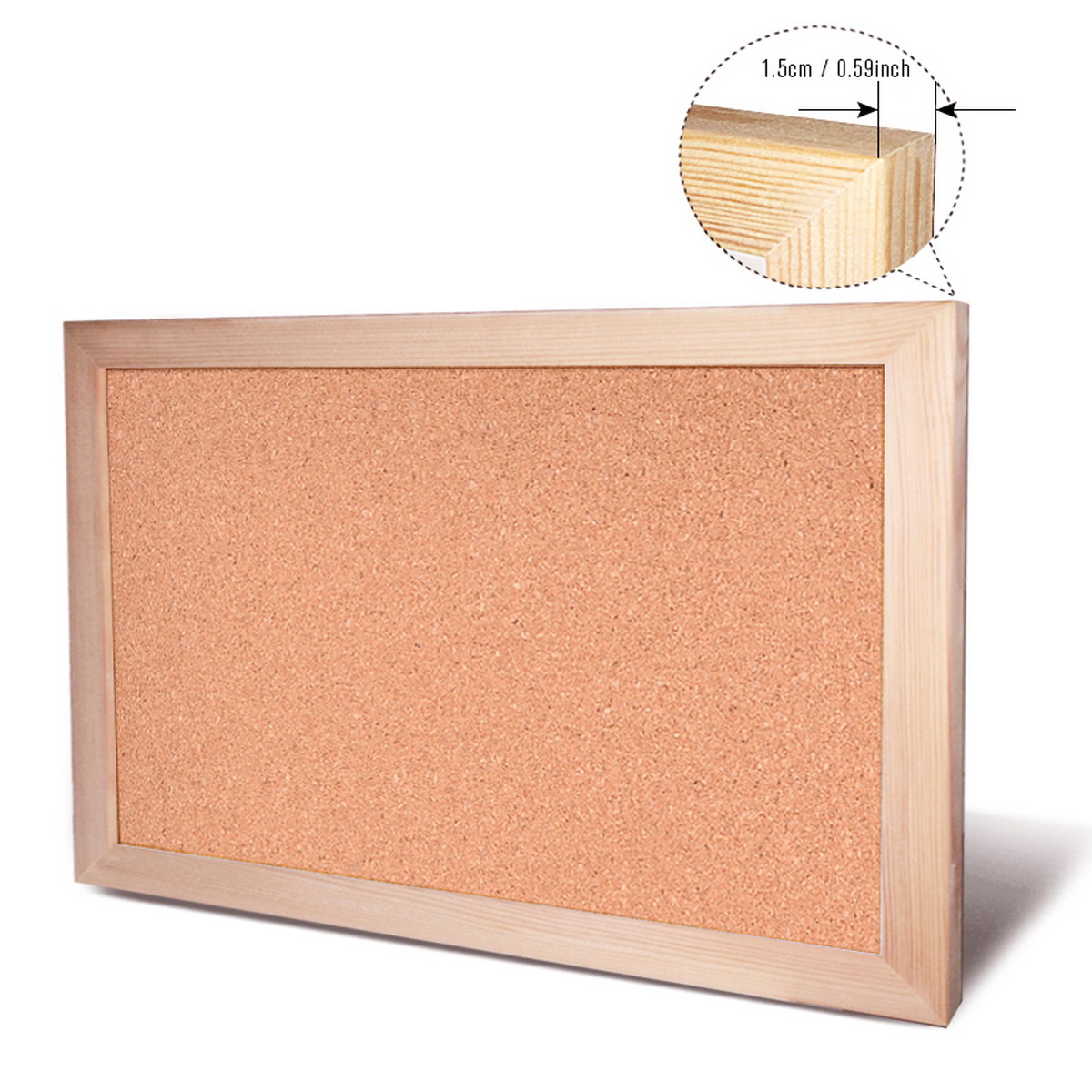 Vintage-Nachrichtentafel mit R – Bulletin Board Cork Bewertung und Preis