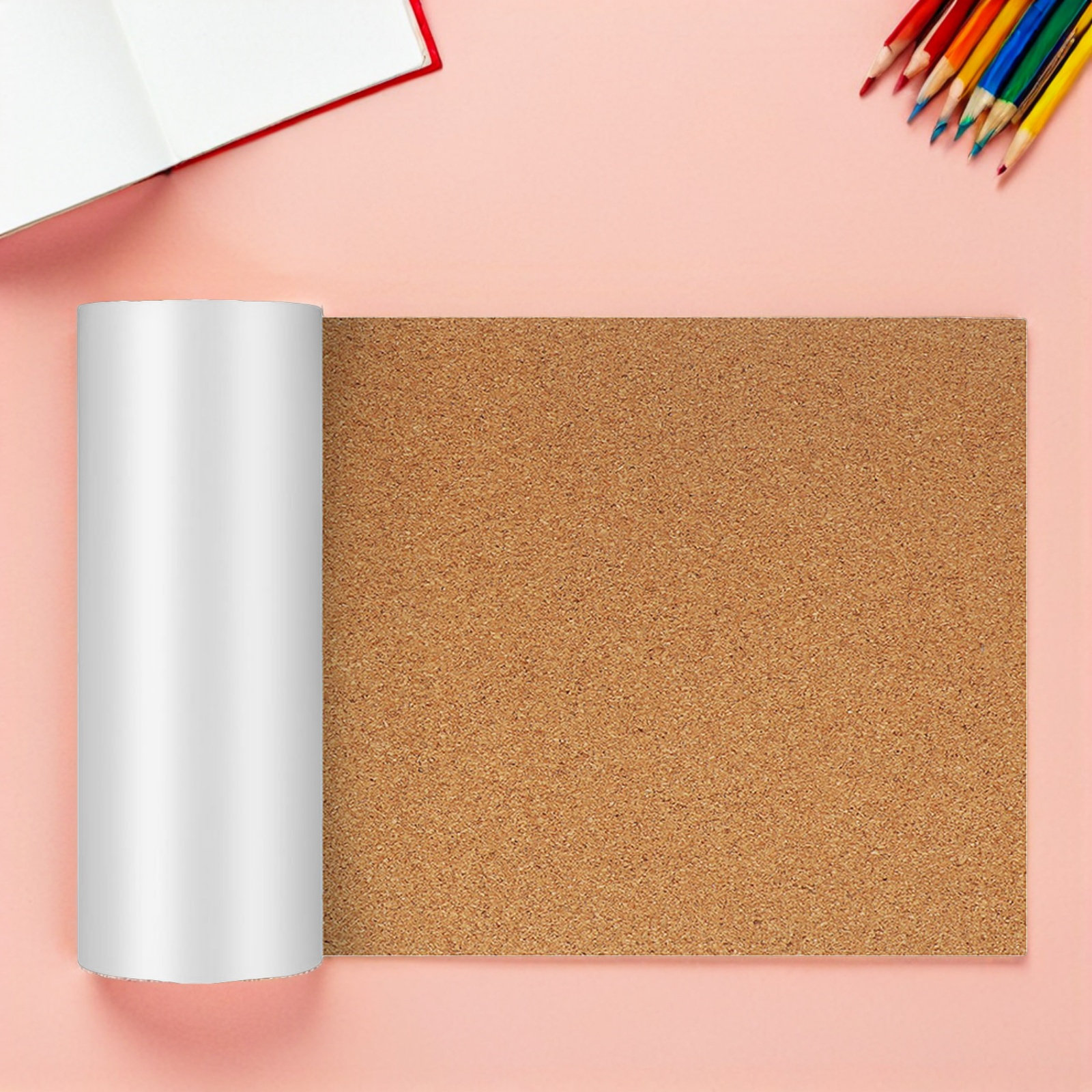 Korkplattenrolle mit Kleberück – Bulletin Board Cork Bewertung und Preis