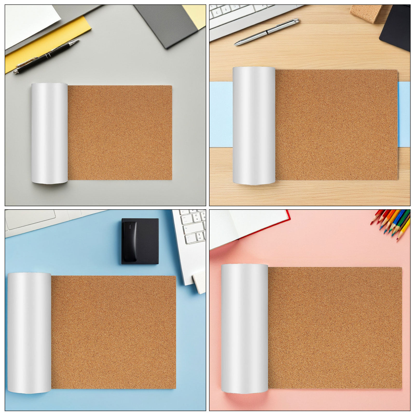 Korkplattenrolle mit Kleberück – Bulletin Board Cork Bewertung und Preis