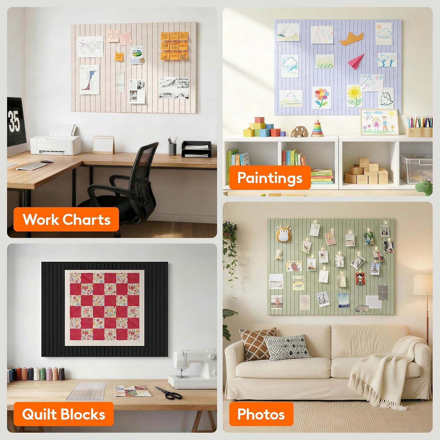 SW 6 Stück Filz-Wandfliesen, K – Bulletin Board Cork Bewertung und Preis