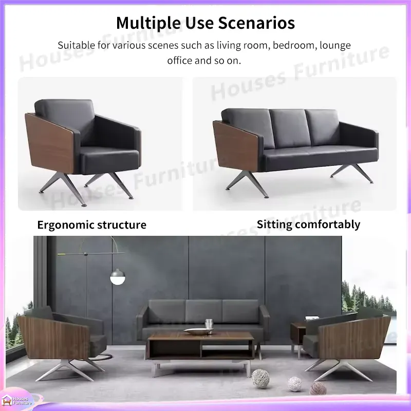 Modernes 3-Sitzer Bürosofa aus – Office Furniture Wholesale Bewertung und Preis