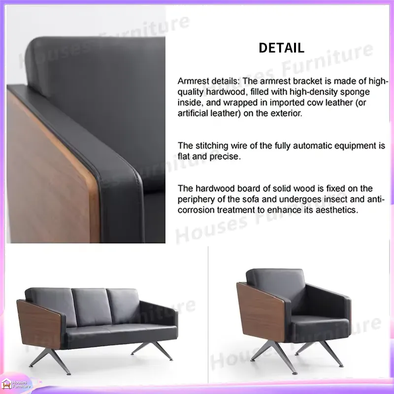 Modernes 3-Sitzer Bürosofa aus – Office Furniture Wholesale Bewertung und Preis
