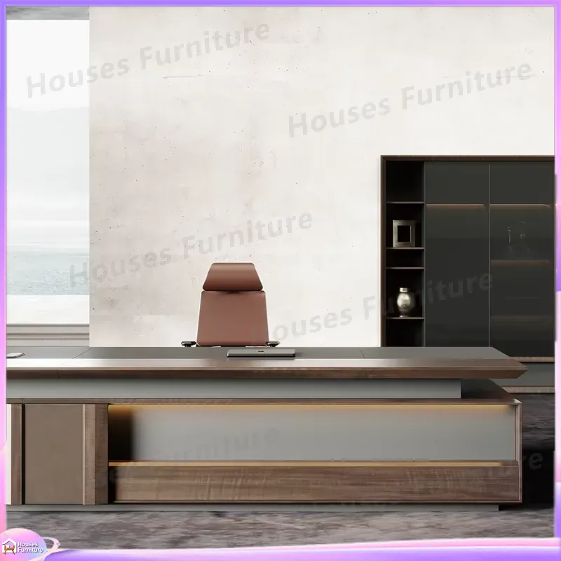 Luxuriöser Chefschreibtisch au – Office Furniture And Desks Bewertung und Preis