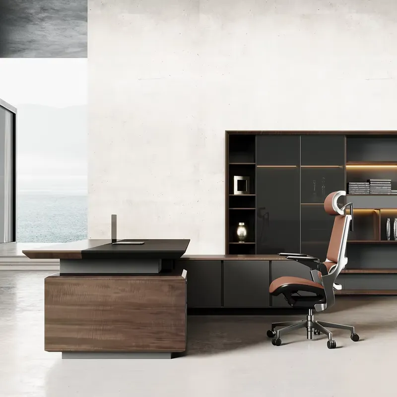Luxuriöser Chefschreibtisch au – Office Furniture And Desks Bewertung und Preis