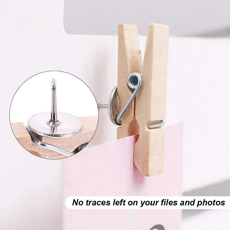 20 Teile/schachtel Clips Push  – Bulletin Board Cork Bewertung und Preis